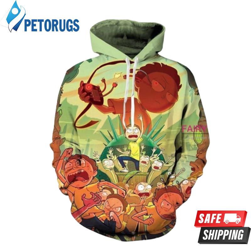 Rick And Morty Houston Astros Hoodie - Kutee Boutique