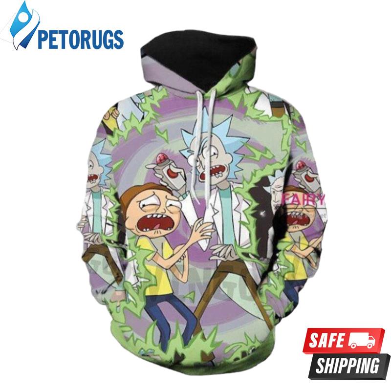 Rick And Morty H 3D Hoodie