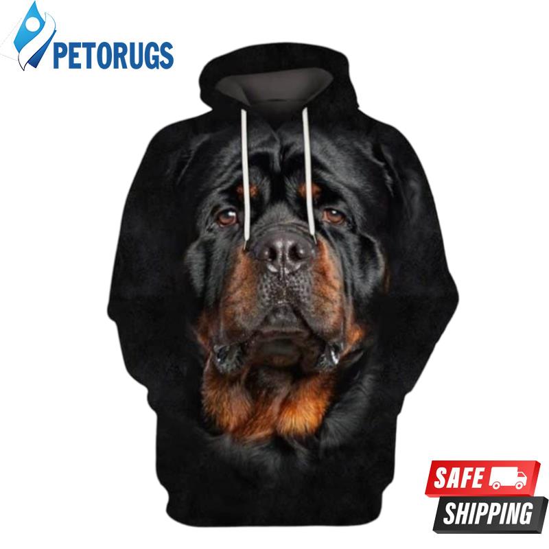 Rottweiler Ma Chi Ma 3D Hoodie