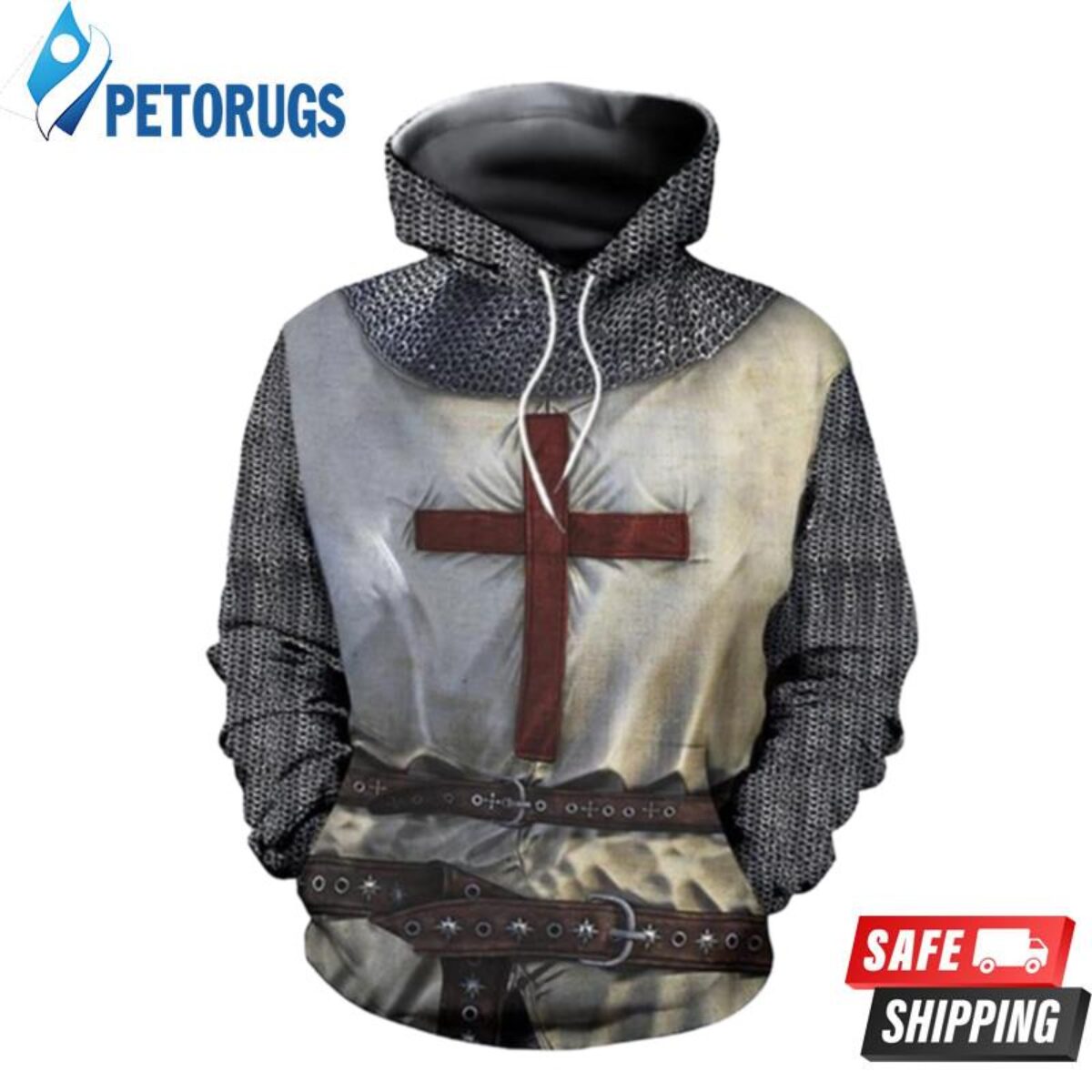 Knights templar 2024 armor hoodie