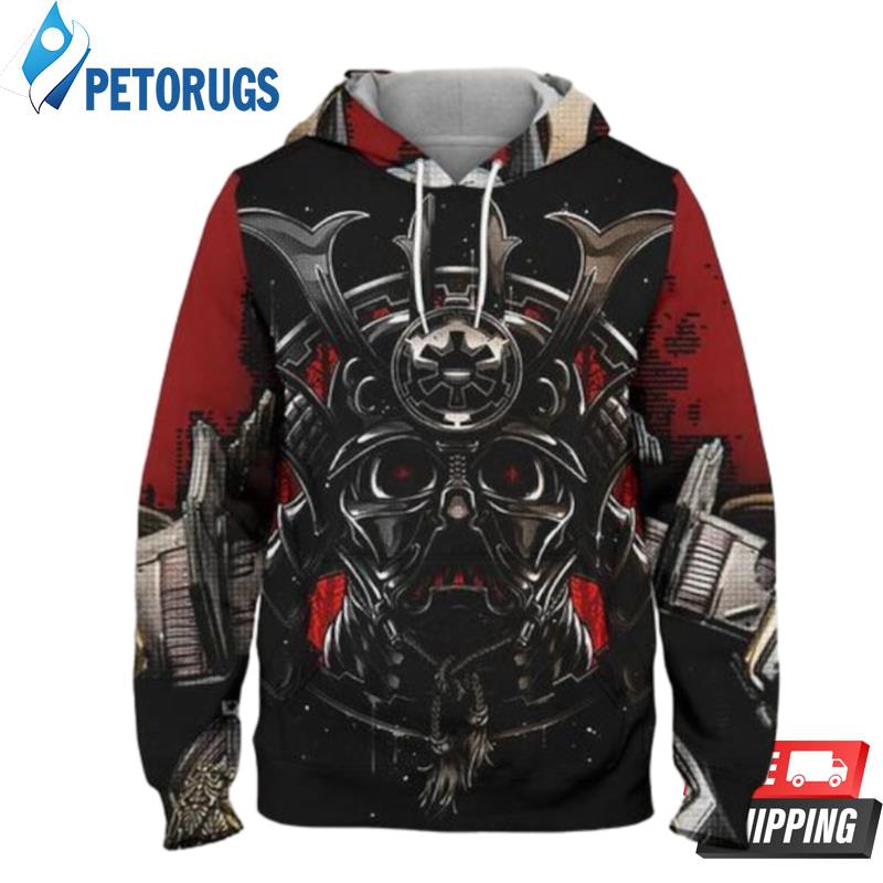 Samurai 3D Hoodie