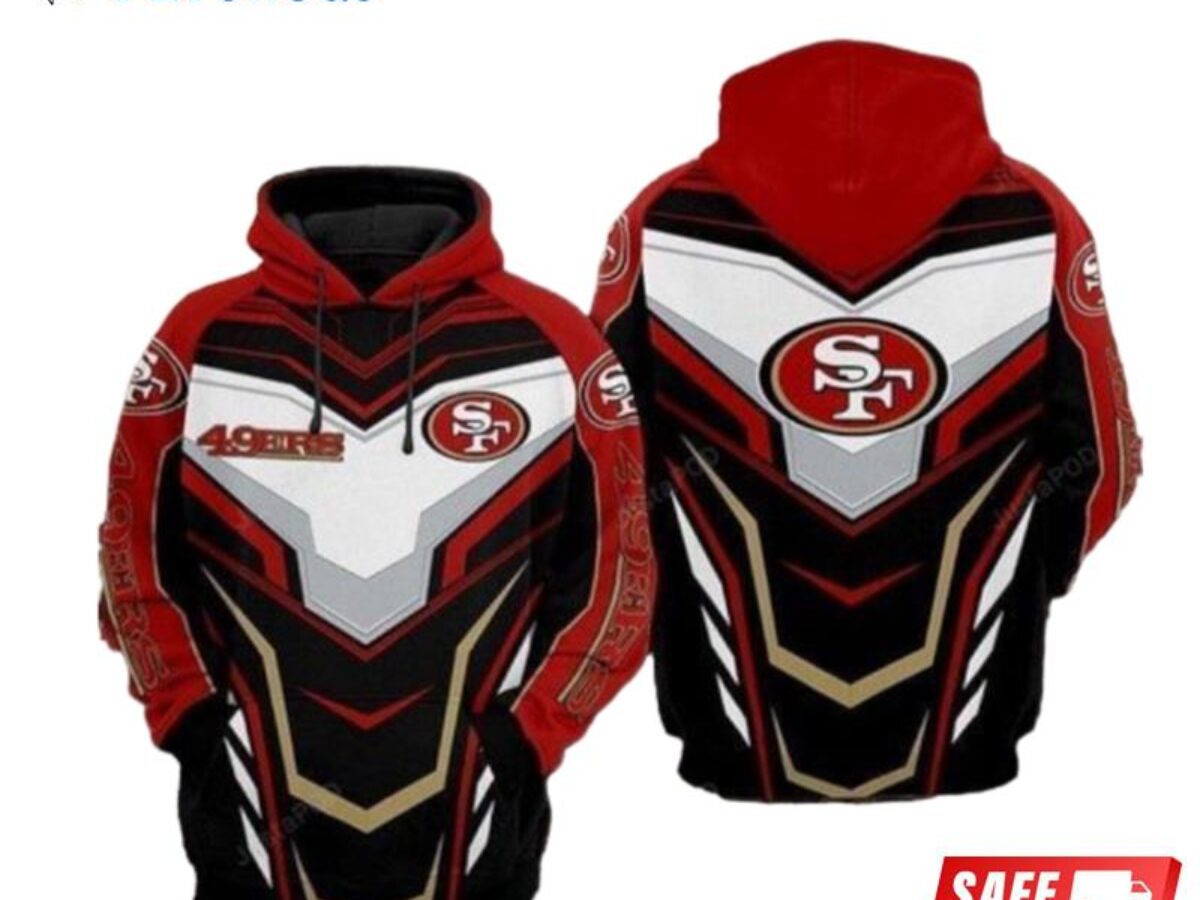 San Francisco 49Ers Nfl Football San Francisco 49Ers 3D Hoodie - Peto Rugs