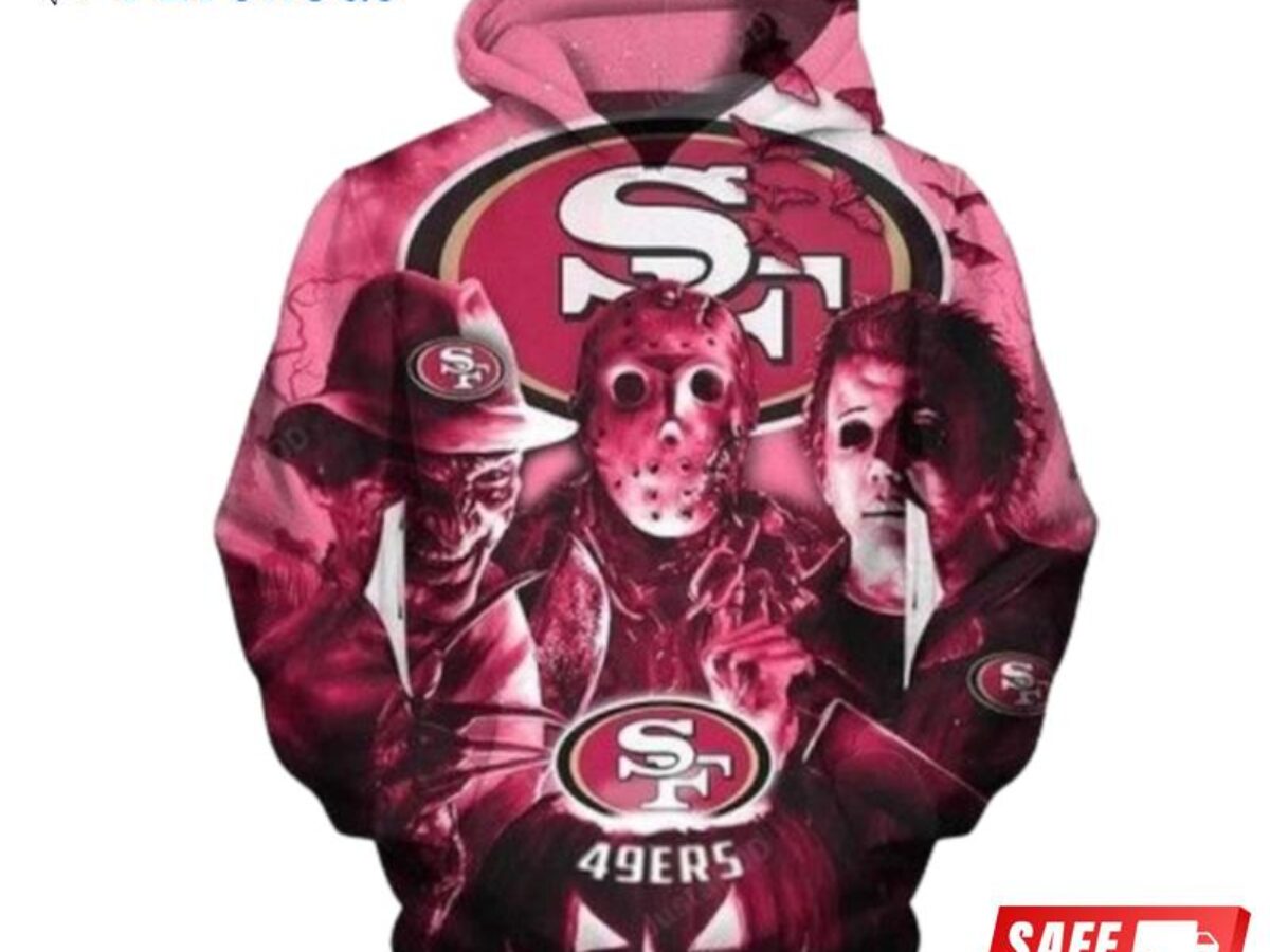 49ers pink hoodie