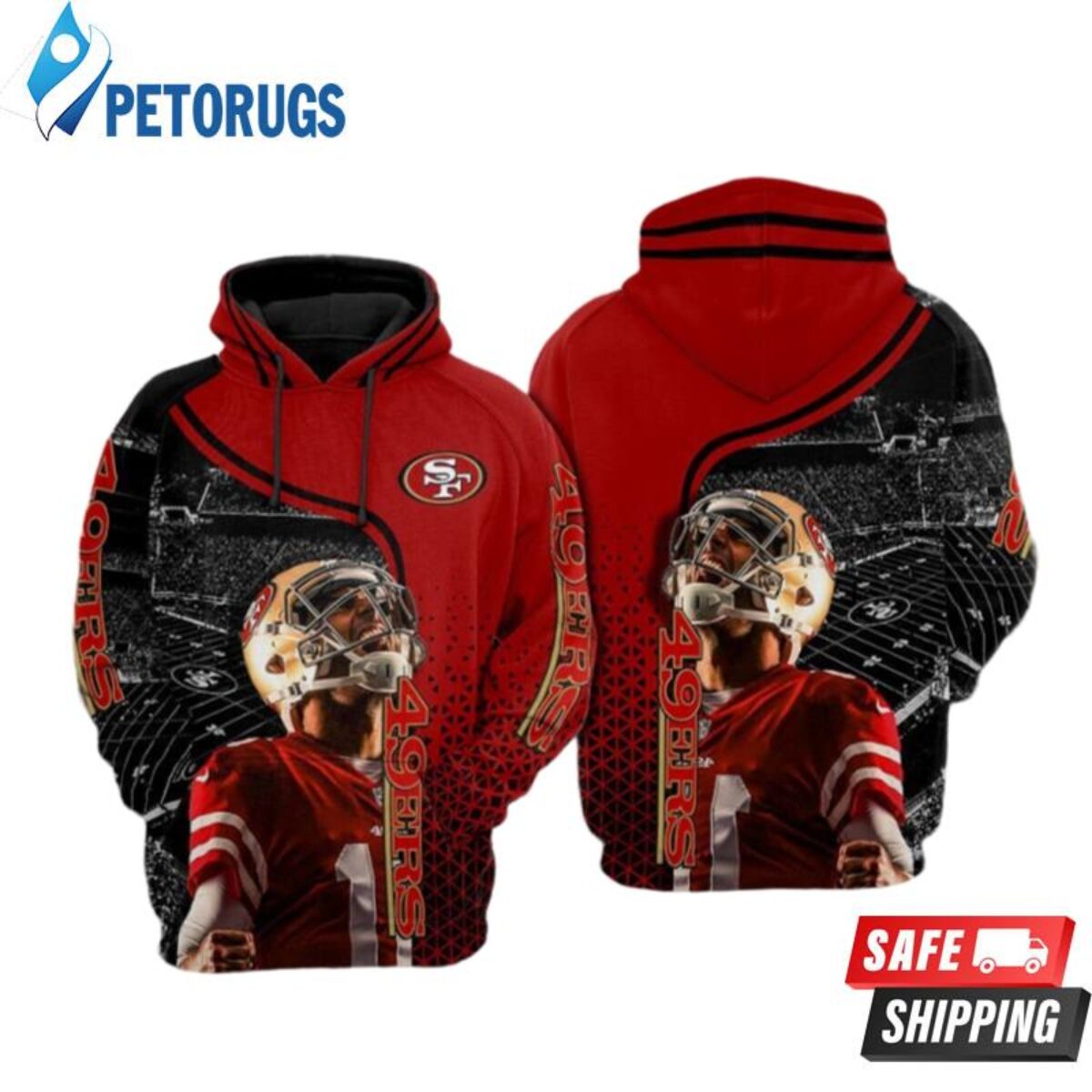 Detroit Lions NFL Skull Punisher Team 3D Printed Hoodie/Zipper