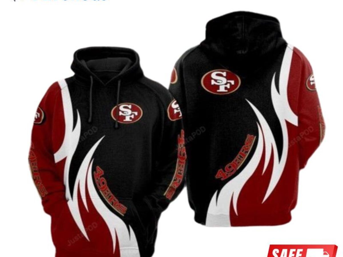 San Francisco 49ers Hoodie Dog Tee Shirt Large