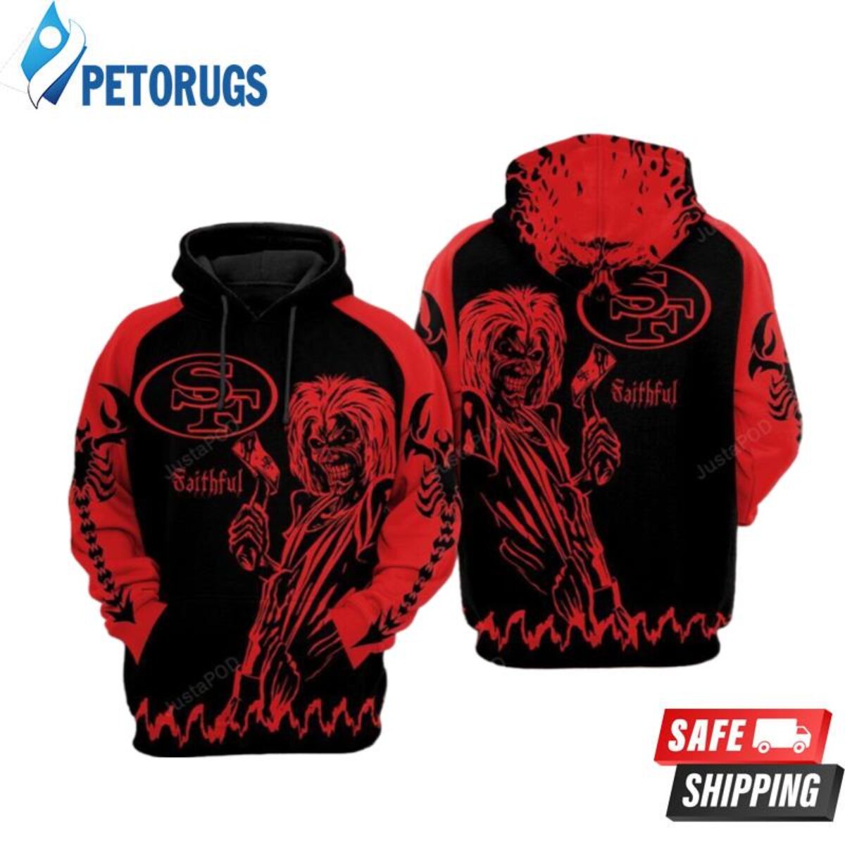 San Francisco 49ers 3D Hoodie All Over Printed Gifts For 49ers Fans -  T-shirts Low Price