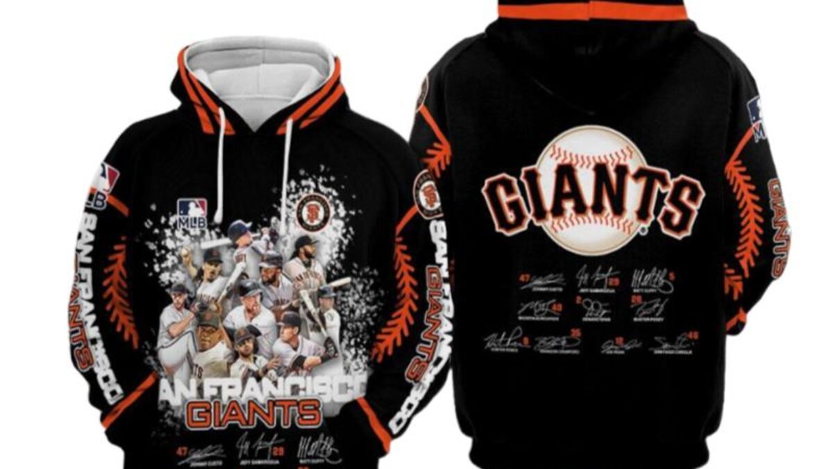 San Francisco Giants 3D Hoodie Sweatshirt MLB Baseball Fan Gifts