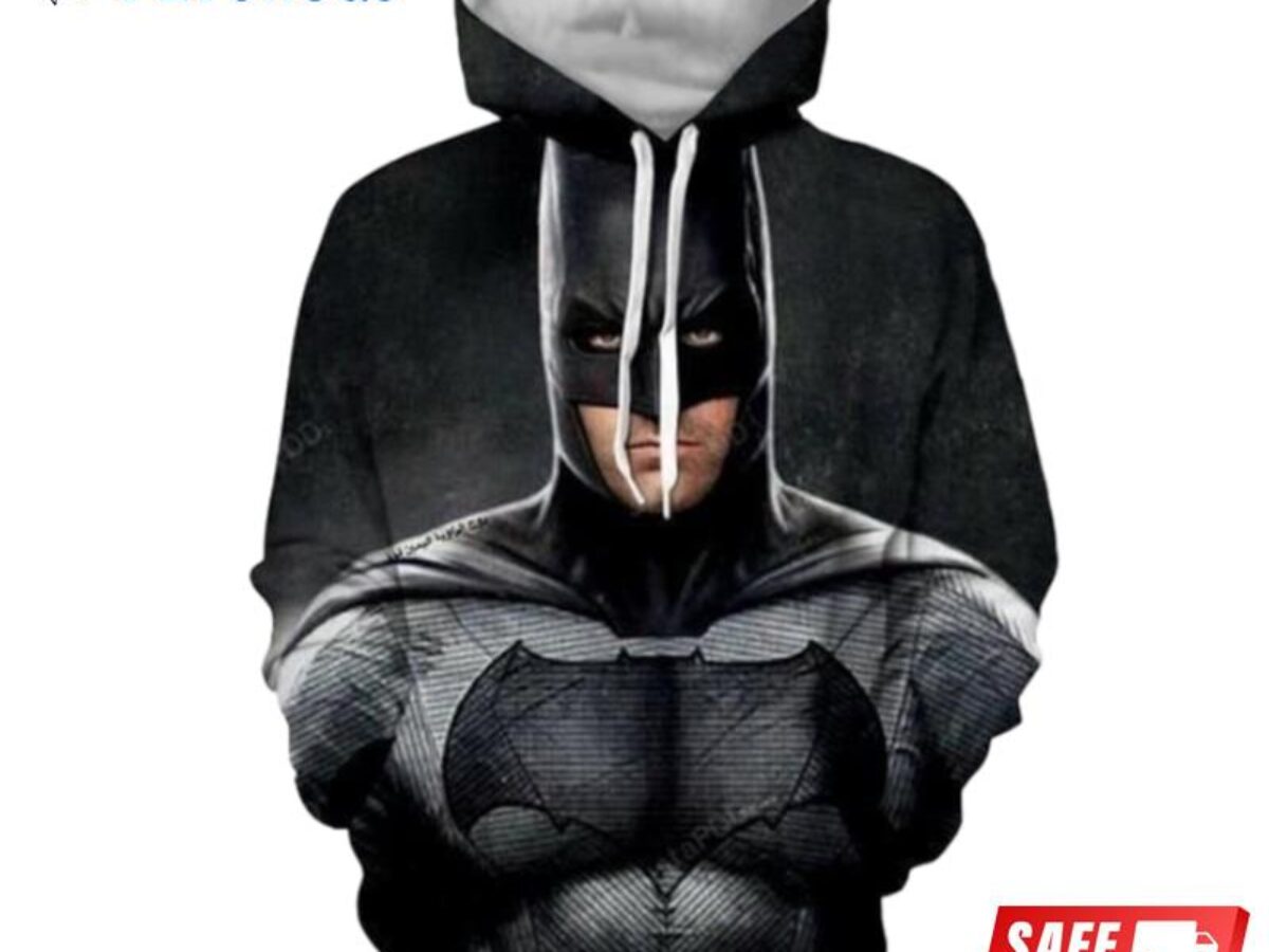 Batman 3d logo cheap hoodie