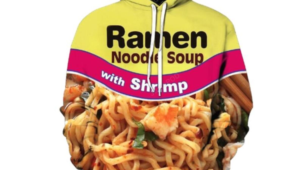 Shrimp deals ramen hoodie