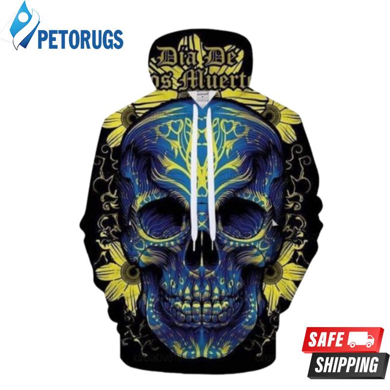 Skull Men 3D Hoodie