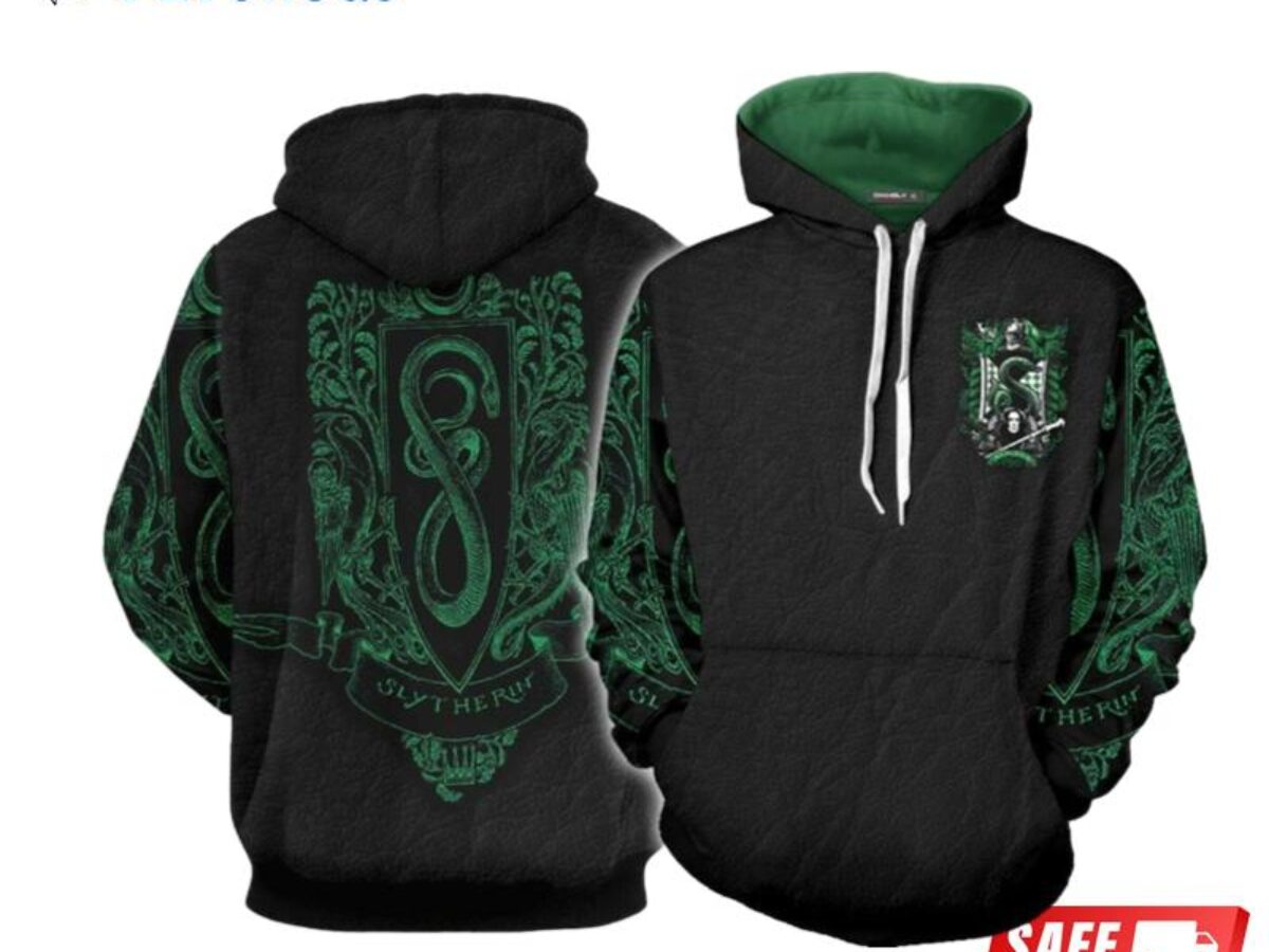 Girls slytherin online hoodie