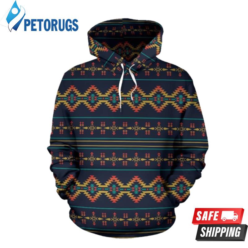 Southwest American Themed 3D Hoodie