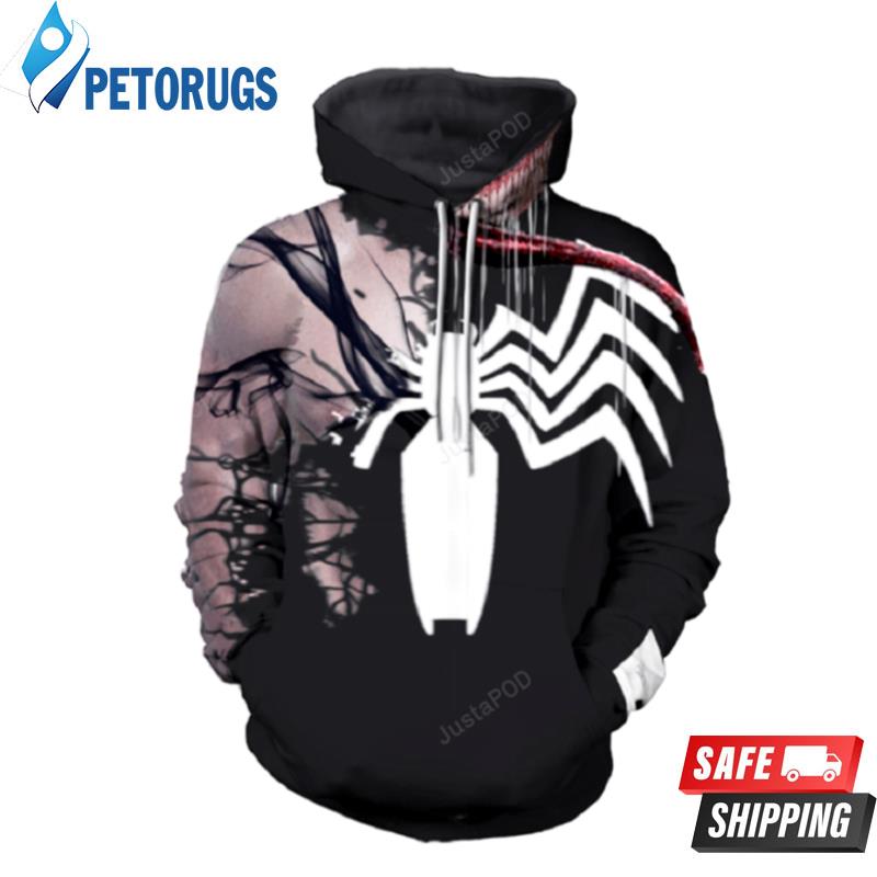 Spider Man Venom Csos168 3D Hoodie