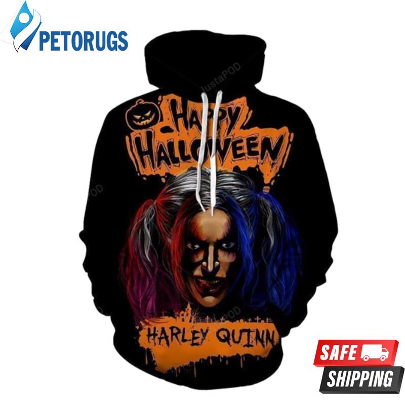 Spooky Harley Quinn 3D Hoodie