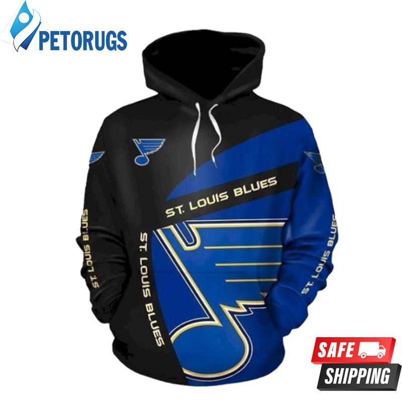 St Louis Blues Nhl Fan 3D Hoodie - Peto Rugs