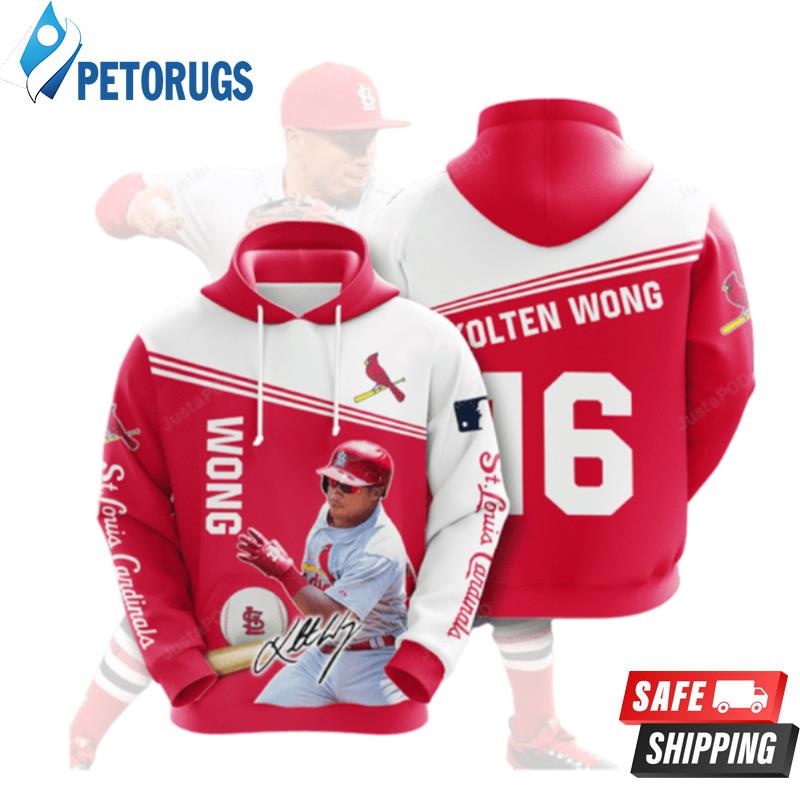 St Louis Cardinals Kolten Wong 3D Hoodie