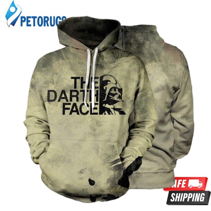 Star Wars The Darth Face 3D Hoodie