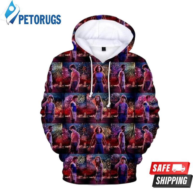 Stranger Things M 3D Hoodie