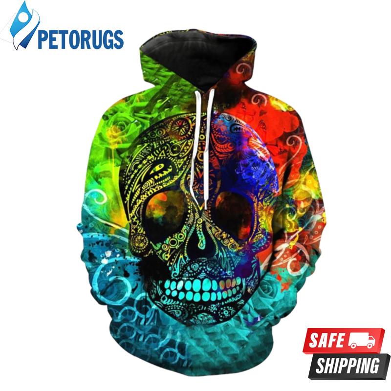 Dallas Cowboys Nfl Skull 3D Hoodie - Peto Rugs