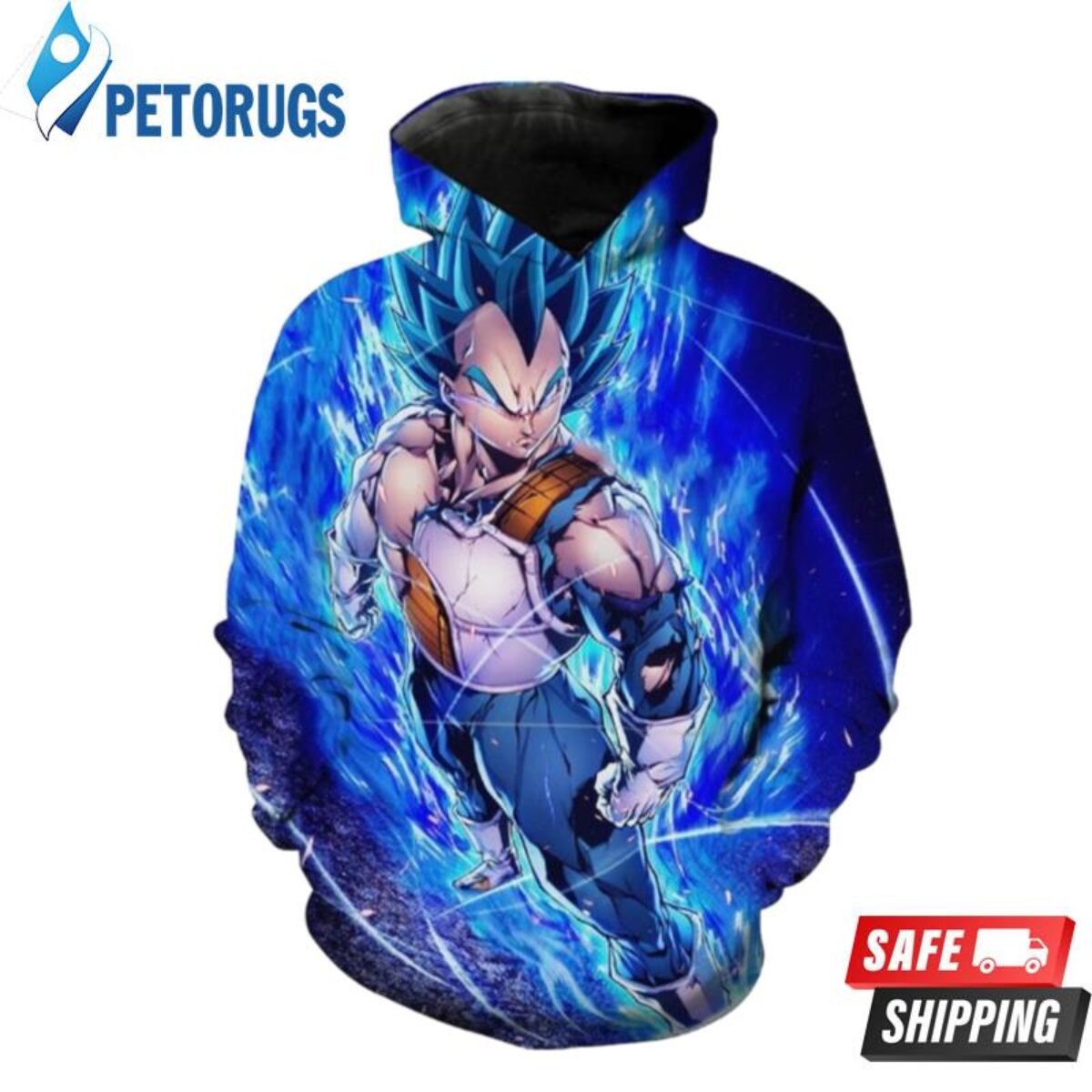 Super Saiyan 5 Vegeta Ssj5 Dragon Ball Af 3D Hoodie - Peto Rugs