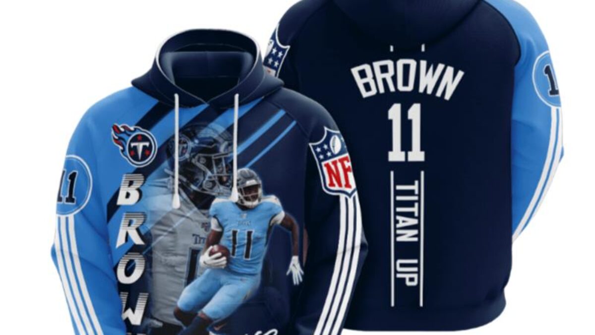 Tennessee Titans Nfl Football Black 3D Hoodie - Peto Rugs