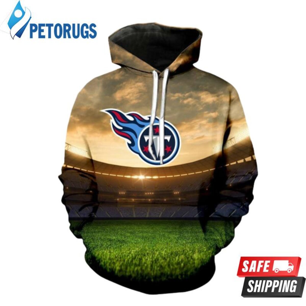 Tennessee Titans NFL Blue Hoodie, Zip Hoodie 3D All Over Print For Fans