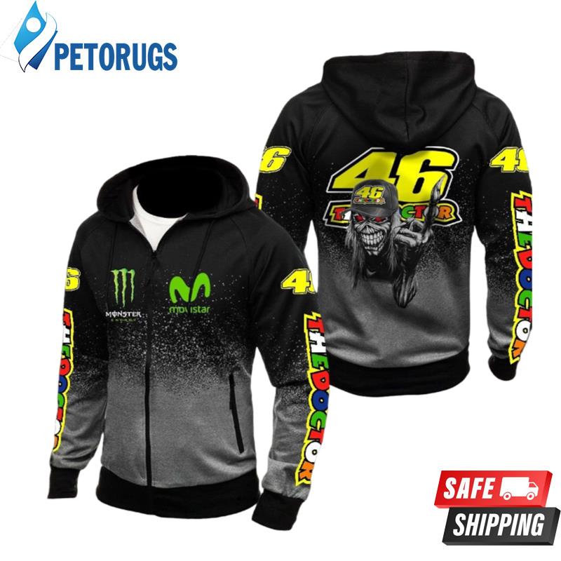 The Doctor 46 Monster Energy Movistar Up 3D Hoodie