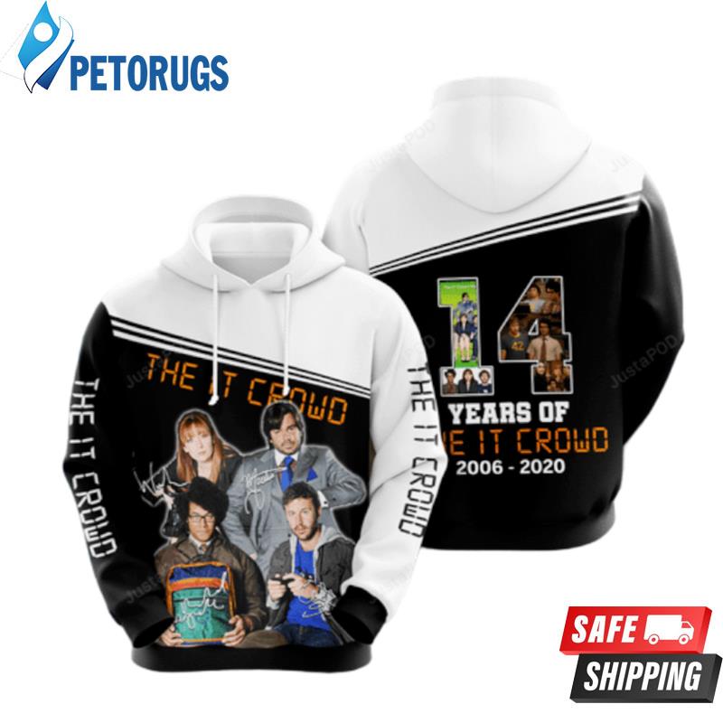 The It Crowd Movie Character Anniversary 14 Years 2020 3D Hoodie