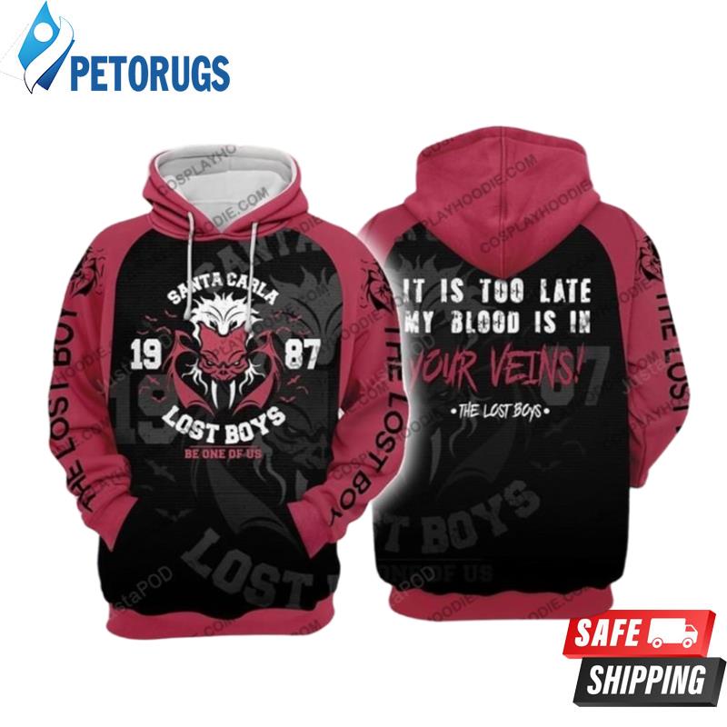 The Lost Boys Cosplay 3D Hoodie - Peto Rugs