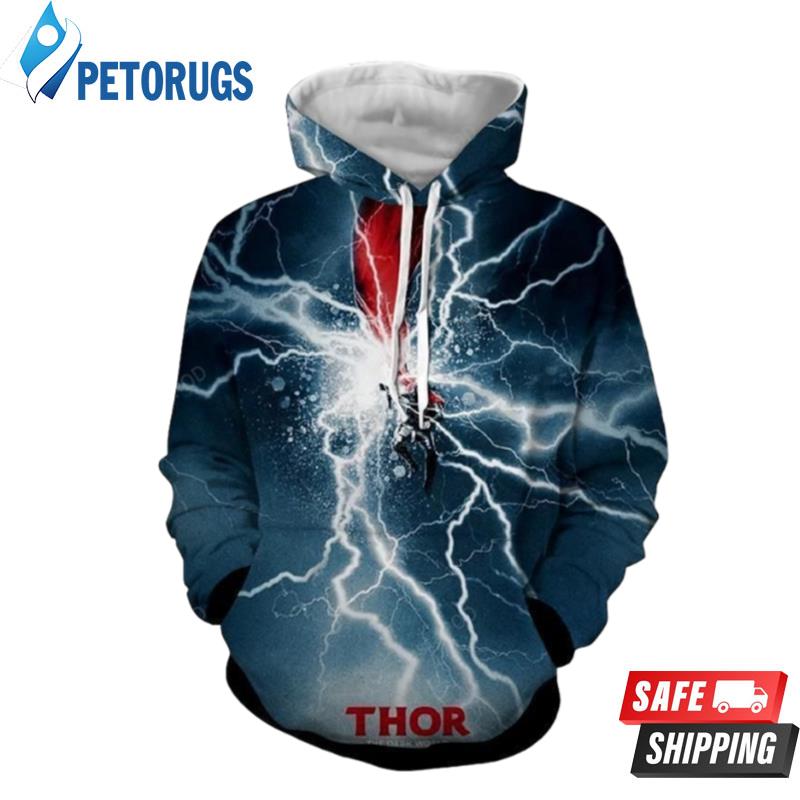Thor Thor Electric Attack 3D Hoodie