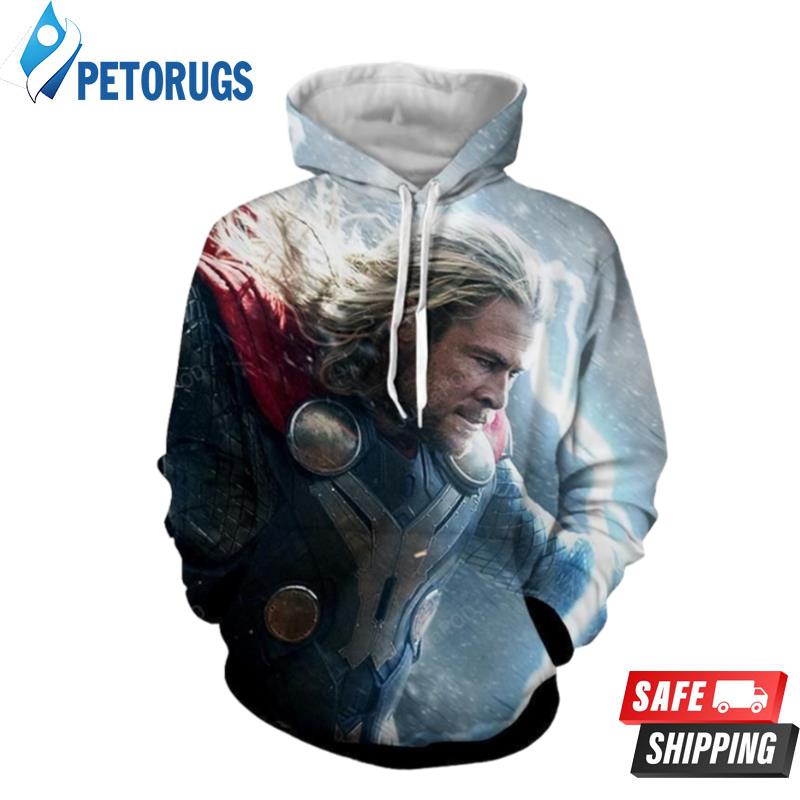 Thor Thor Power Defence 3D Hoodie