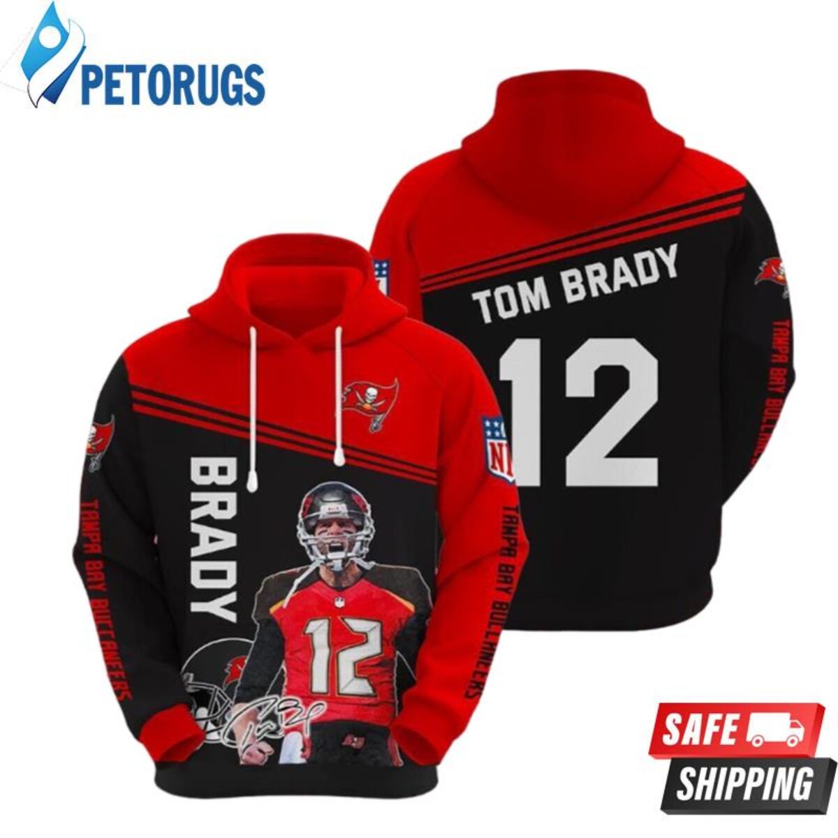 Tom brady hotsell hoodie jersey