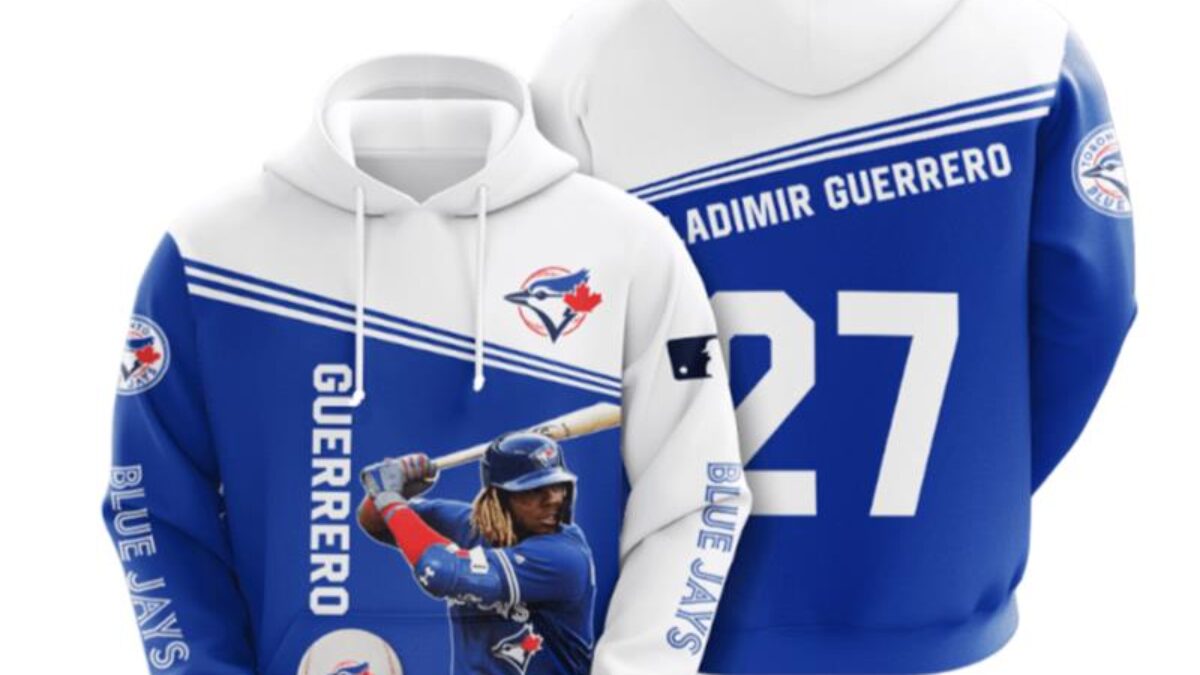 Toronto Blue Jays Vladimir Guerrero Jr 3D Hoodie For Men For Women