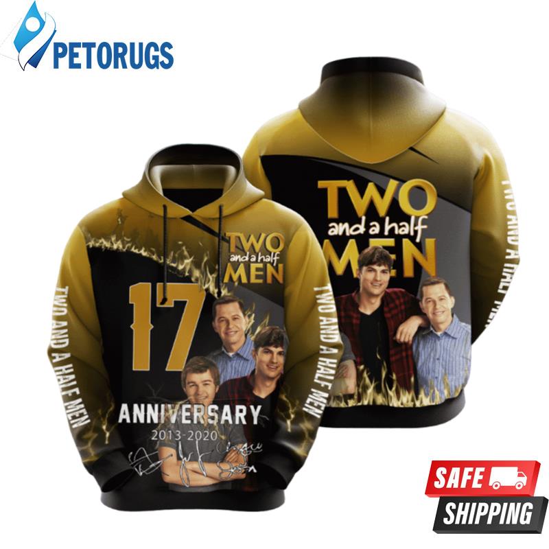 Two And A Half Men Movie Character Anniversary 17 Years 2020 3D Hoodie