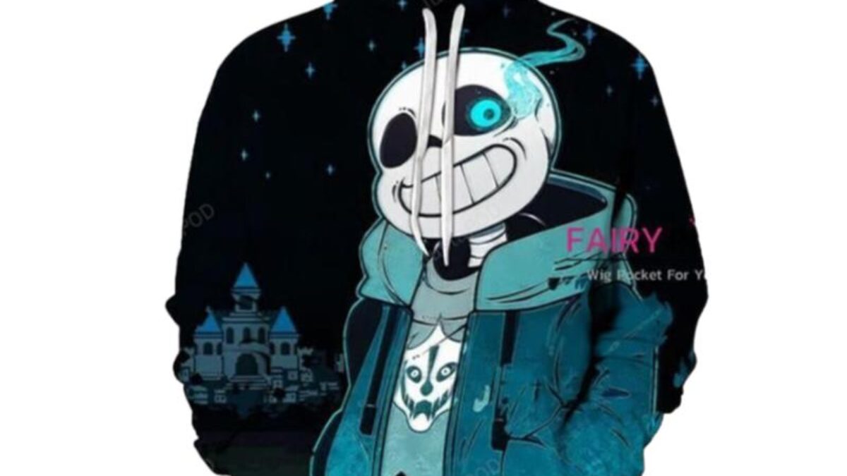 Undertale sans shop hoodie official