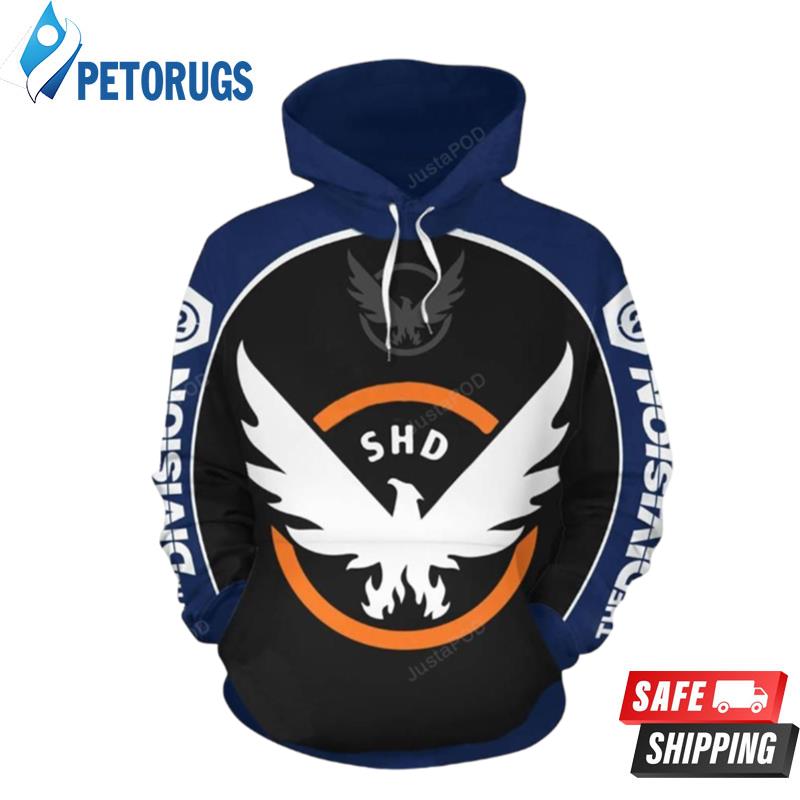 Vedio Game Tom Clancy The Division 2 3D Hoodie