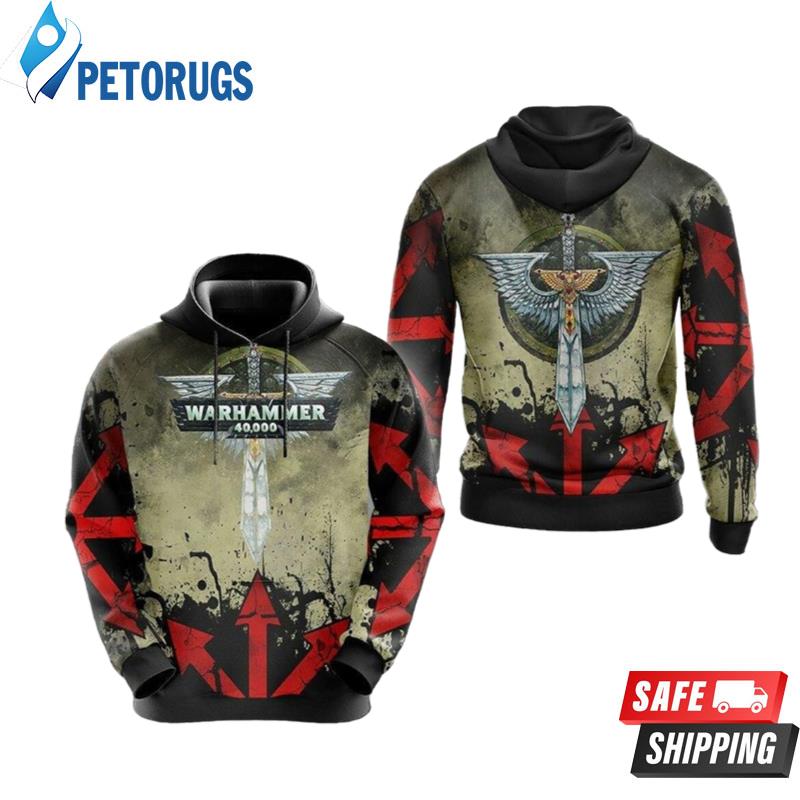 Warhammer 40000 897 3D Hoodie - Peto Rugs