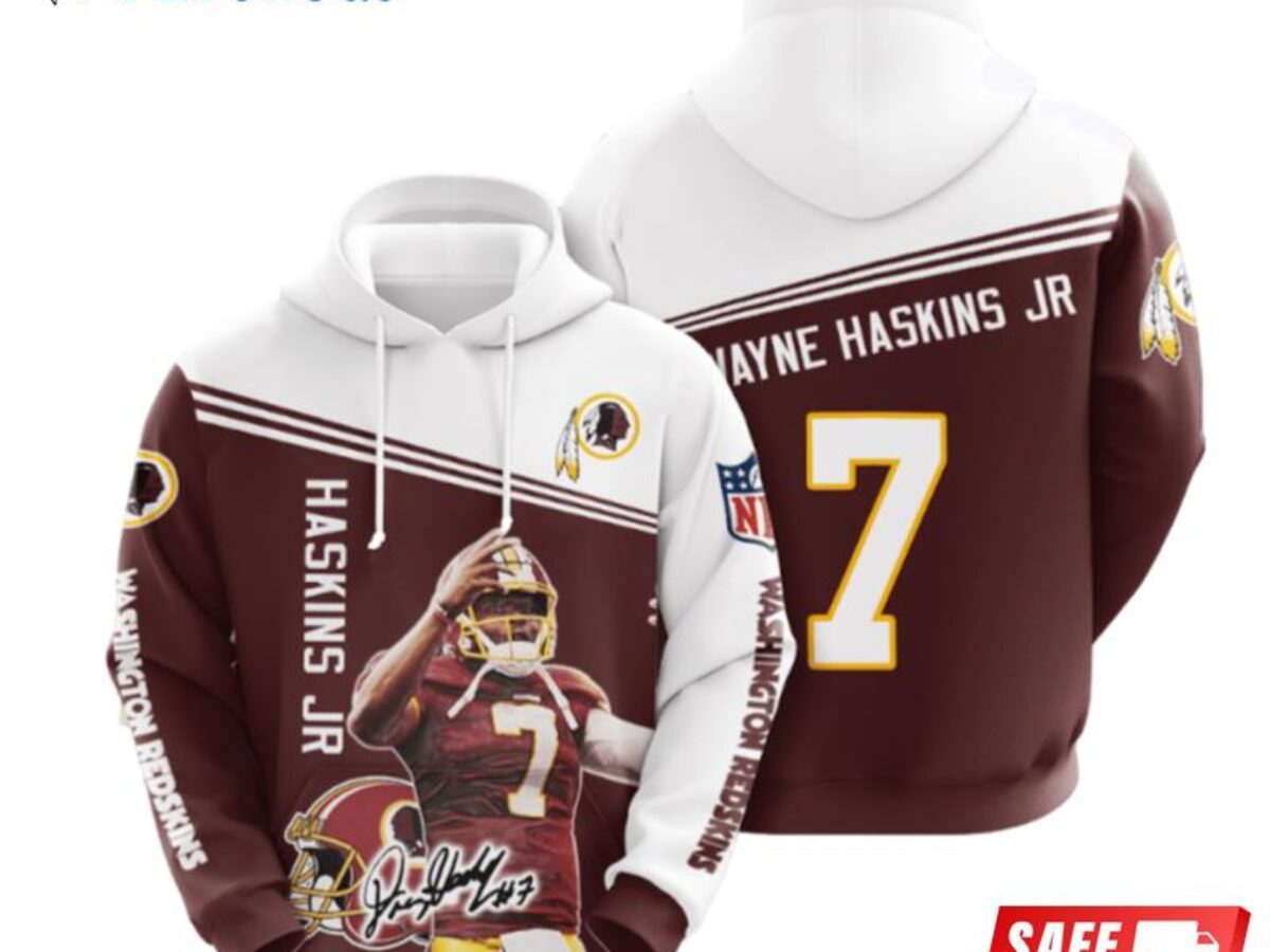 Washington Redskins 3D Hoodies 3 lines graphic Gift For Mens