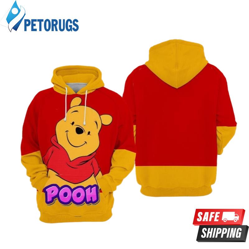 Winnie The Pooh 2 3D Hoodie