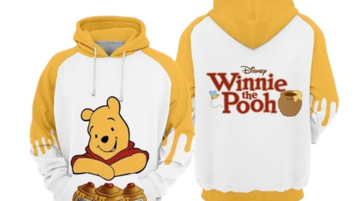 Yellow winnie discount the pooh hoodie