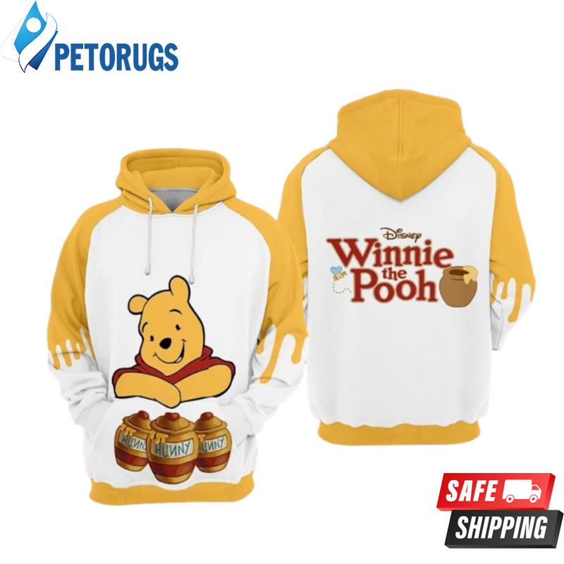 Winnie The Pooh 6 3D Hoodie
