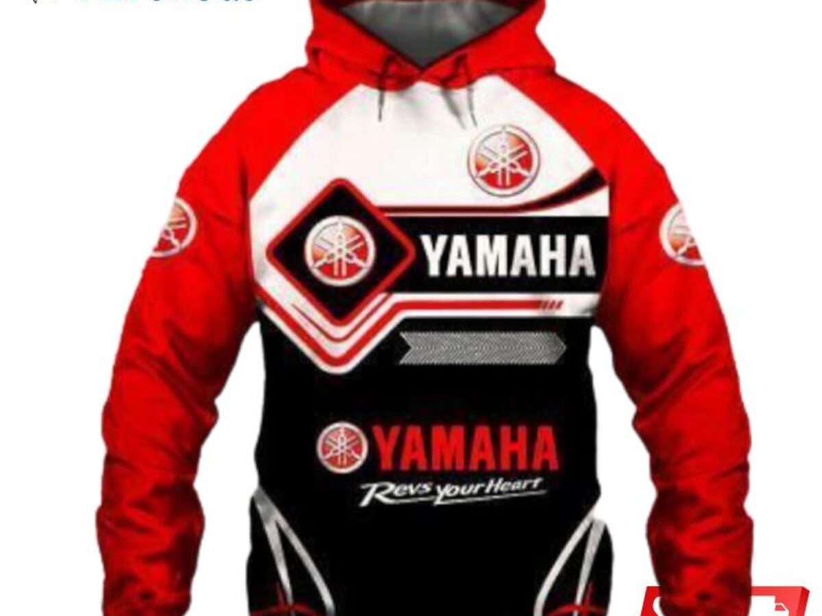 Yamaha motorcycle hoodie hot sale