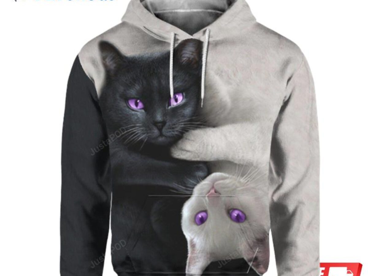 Yin yang cat on sale sweater