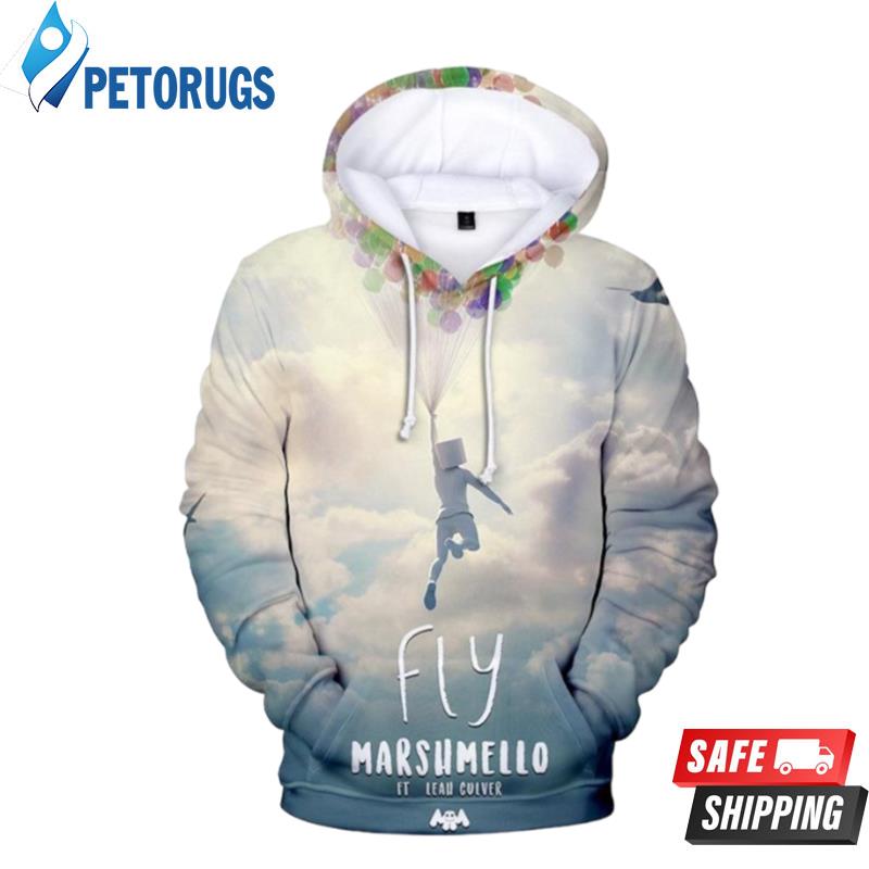 Youth And Kids Marshmello 3D Hoodie