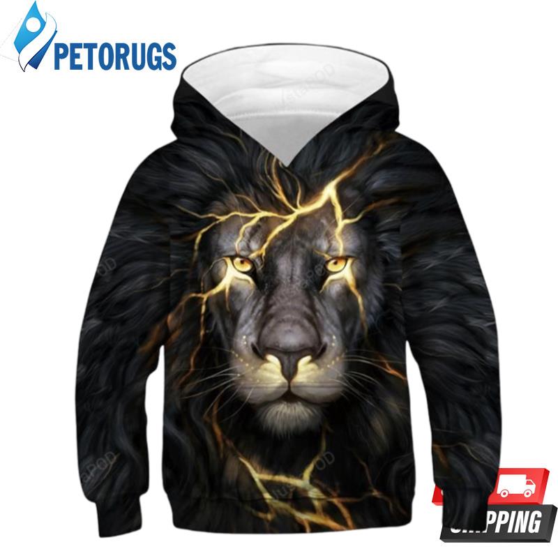 Youth Animaly Lion 3D Hoodie