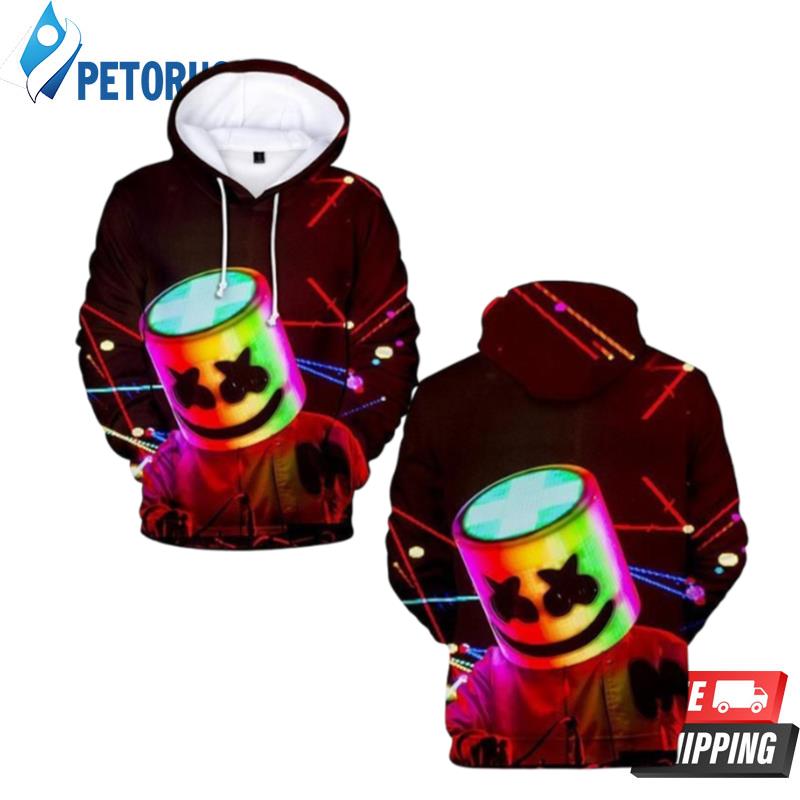 Youth Marshmello 3D Hoodie
