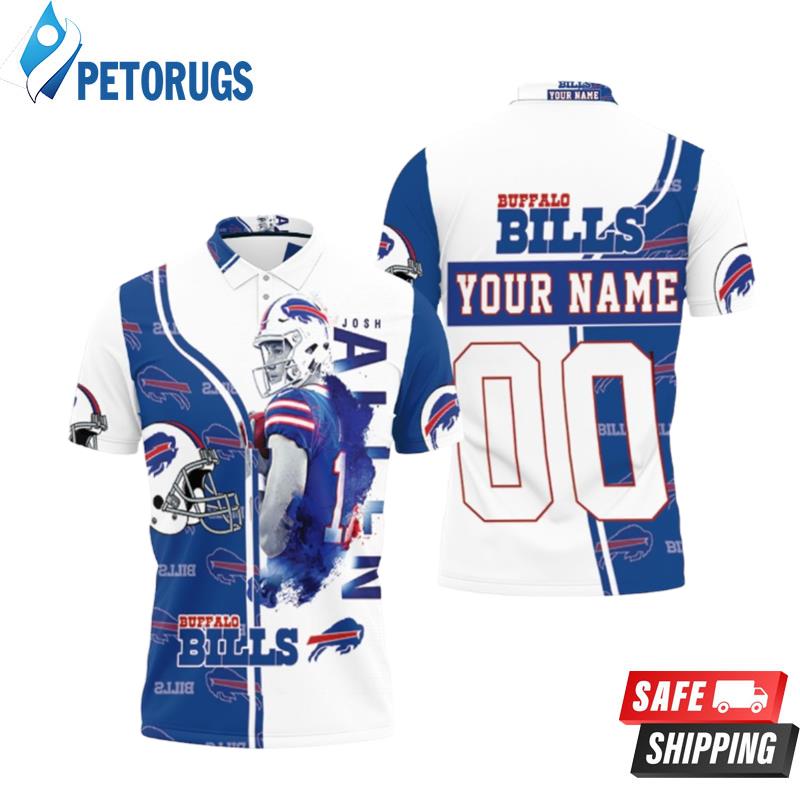 17 Josh Allen 17 Buffalo Bills Great Player 2020 Nfl Personalized Polo Shirts