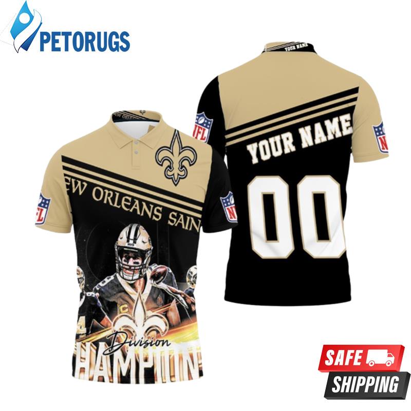 2020 Nfl Season New Orleans Saints Best Team Great Players Nfc South Division Champions Personalized Polo Shirts