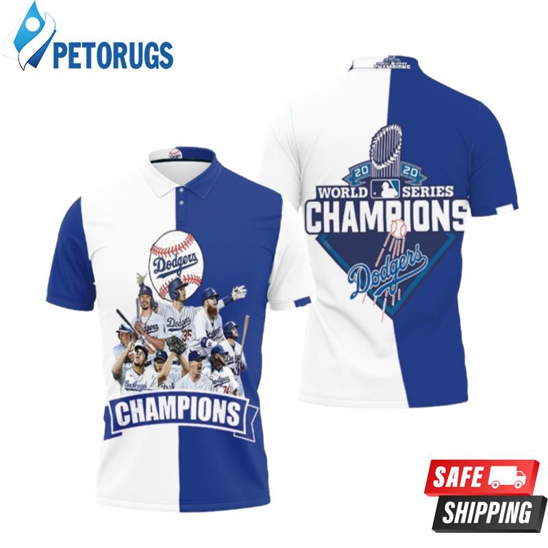 2020 World Series Champions Los Angeles Dodgers Polo Shirts