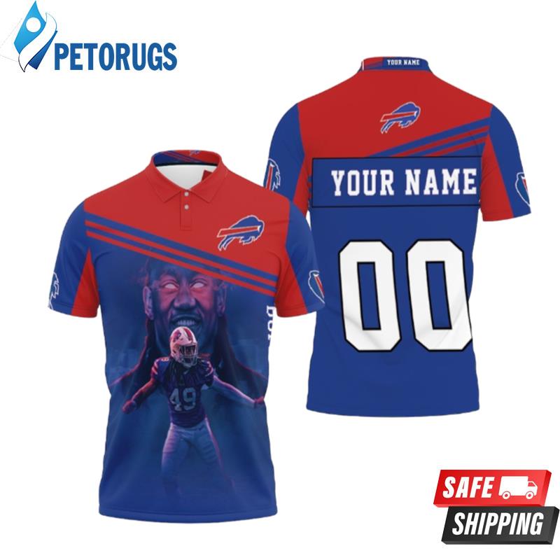 Buffalo Bills Personalized Name And Number NFL 3D Baseball Jersey Shirt For  Fans